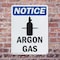Signmission Argon Gas OSHA Notice Sign, Plastic, 7in W x 10in L, 2PK OS-2PACK-NS-P-710-V-10174 - alternate 5